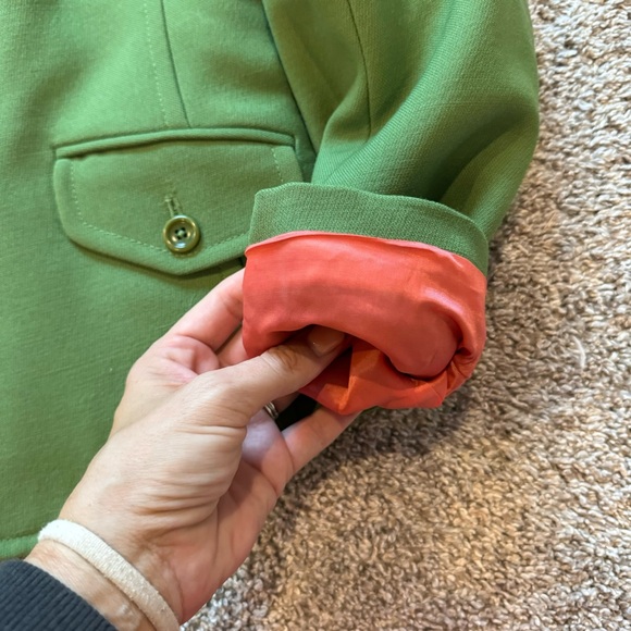 J.CREW Blazer Green size S - Picture 3 of 6